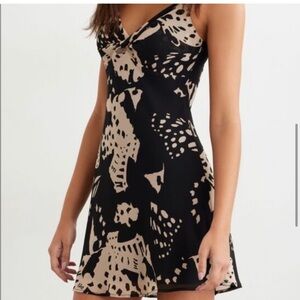 Dynamite black slip dress